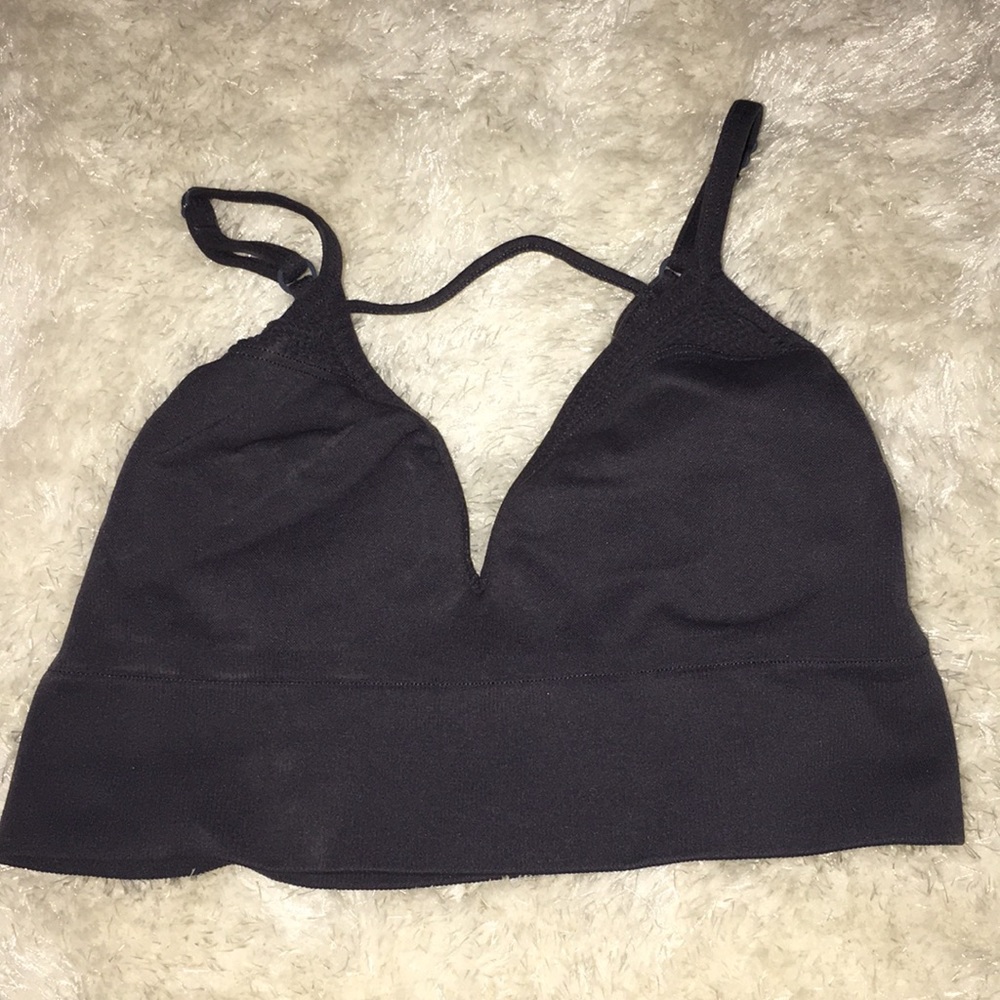 Victoria’s Secret PINK AA-C Grey Cage Bralette